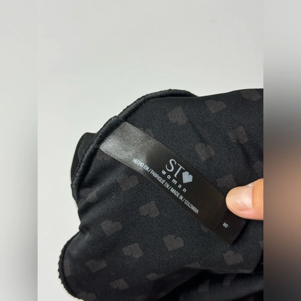 One Peice Swimsuit Black
